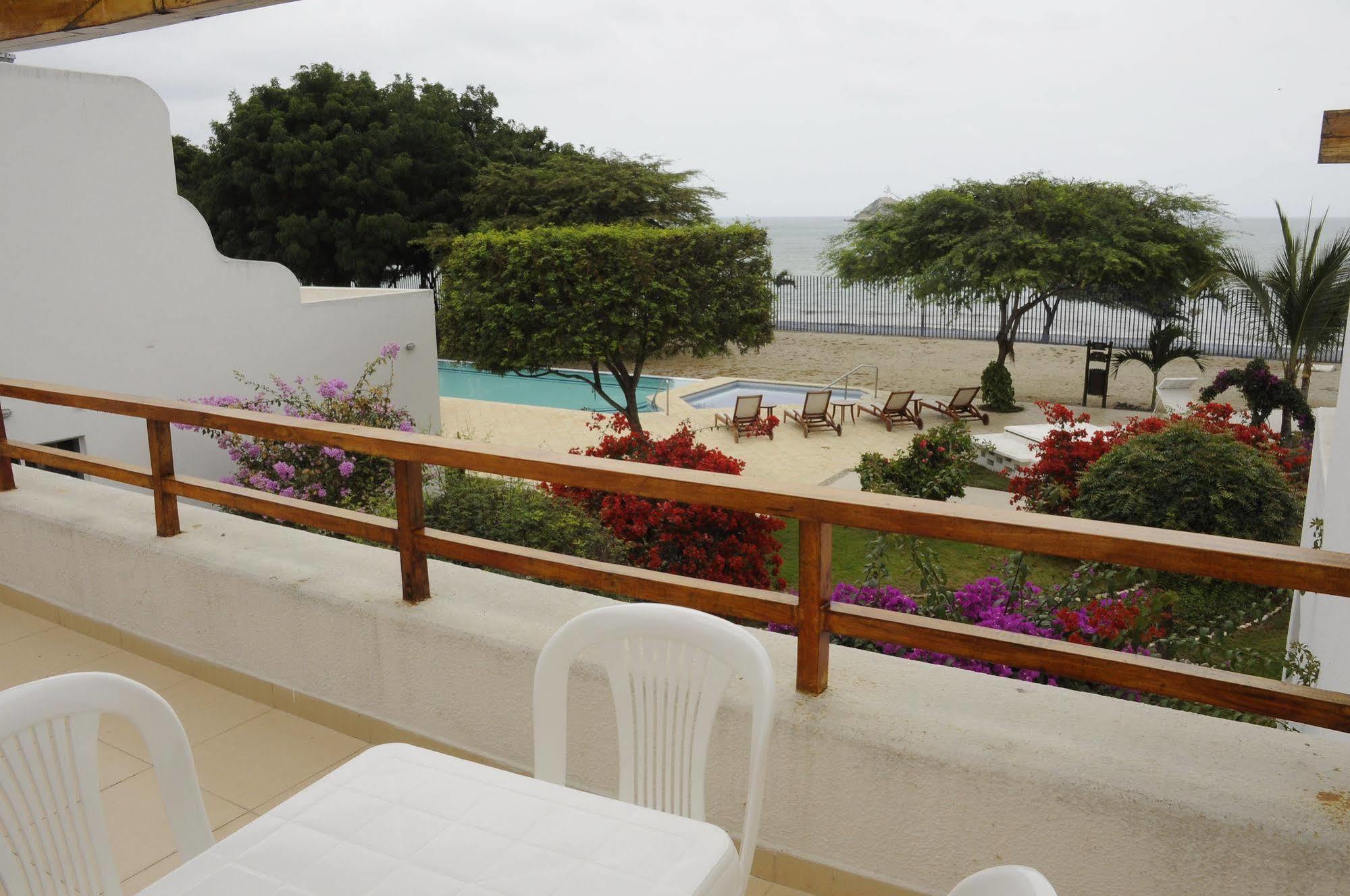 Hosteria Del Parque Machalilla Bagian luar foto