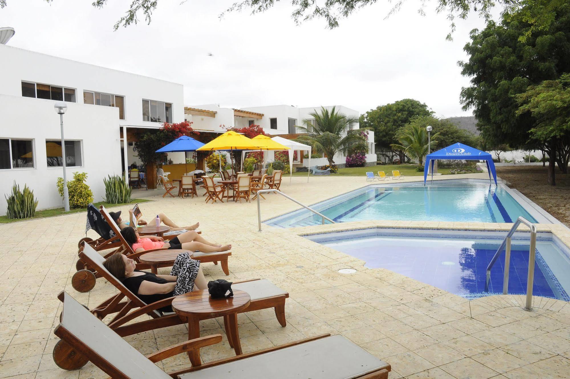 Hosteria Del Parque Machalilla Bagian luar foto
